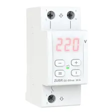 ZUBR D2-50 RED РЕЛЕ ЗА СЛЕДЕНЕ, КОНТРОЛ И ЗА ЗАЩИТА ОТ НАПРЕЖЕНИЕ С ТЕРМОЗАЩИТА